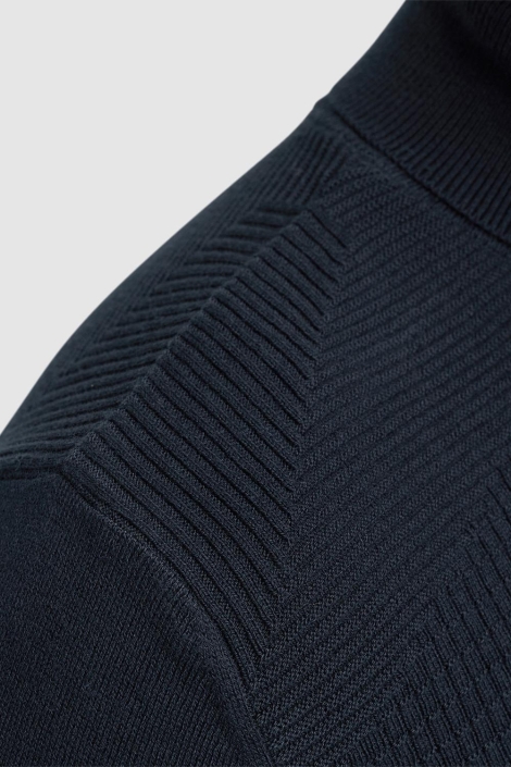 Vanguard roll neck pima cotton